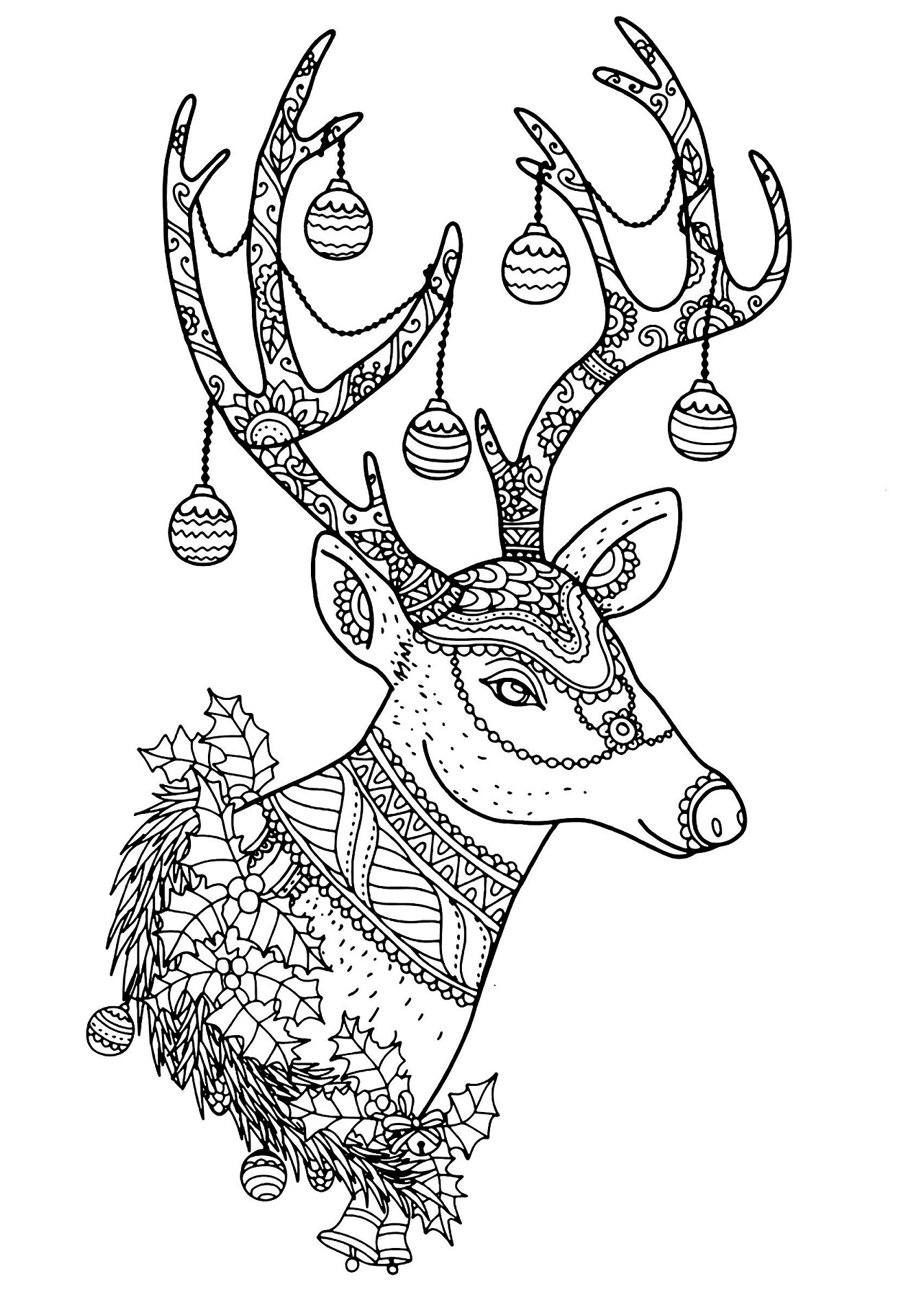 Beautiful Christmas Reindeer