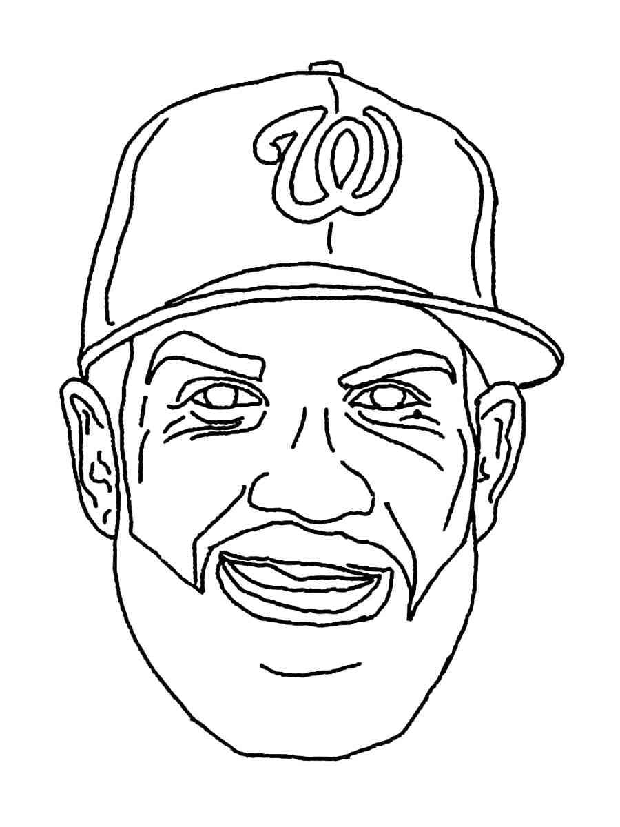 Bryce Harper coloring page - Download, Print or Color Online for Free