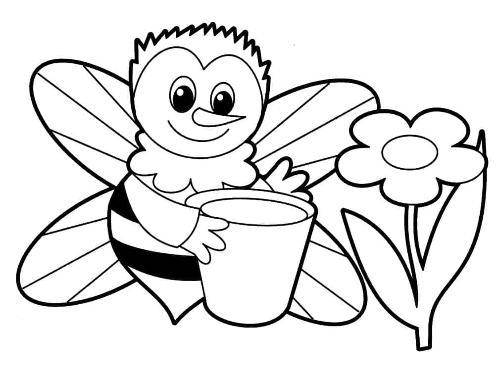 Cartoon Bee for Toddler