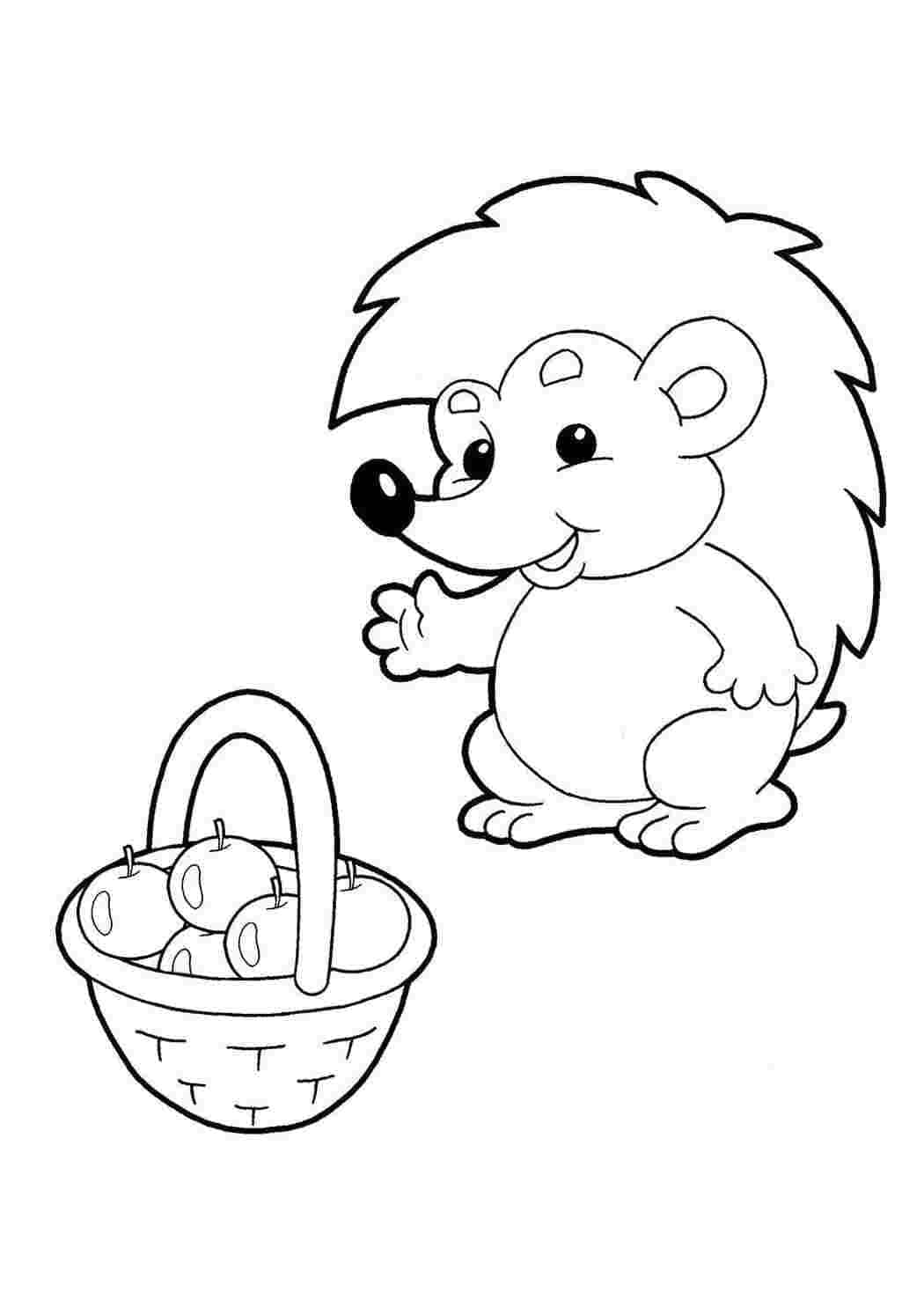 Cartoon Hedgehog for Toddler