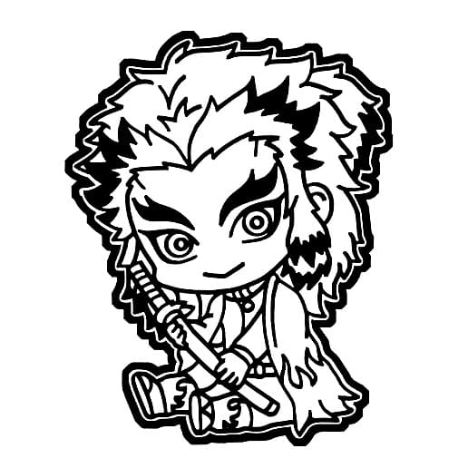 Chibi Kyojuro Rengoku