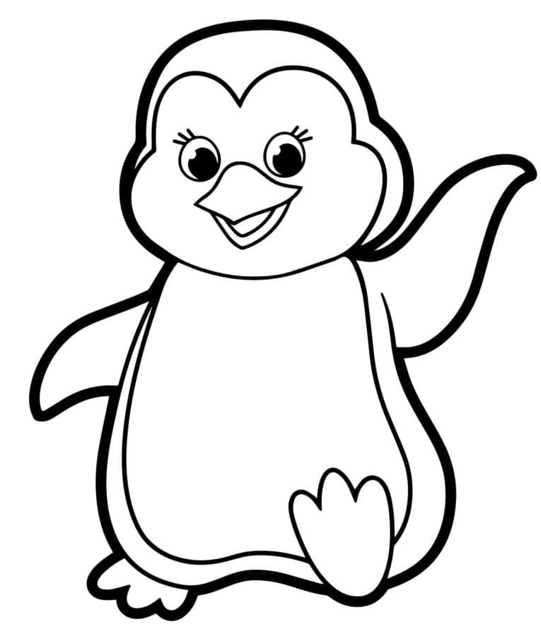 Cute Penguin for Toddler