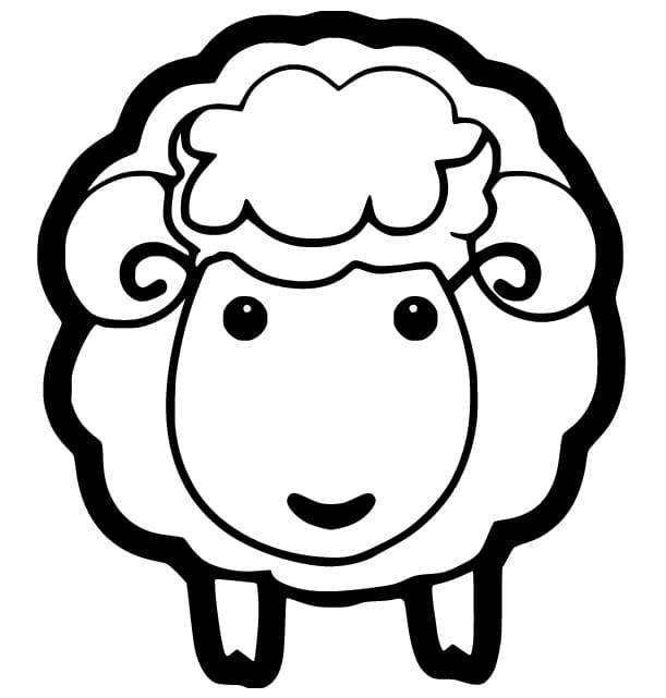 Cute Sheep Printable