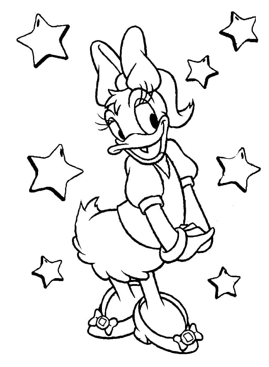 Daisy Duck Printable For Kids