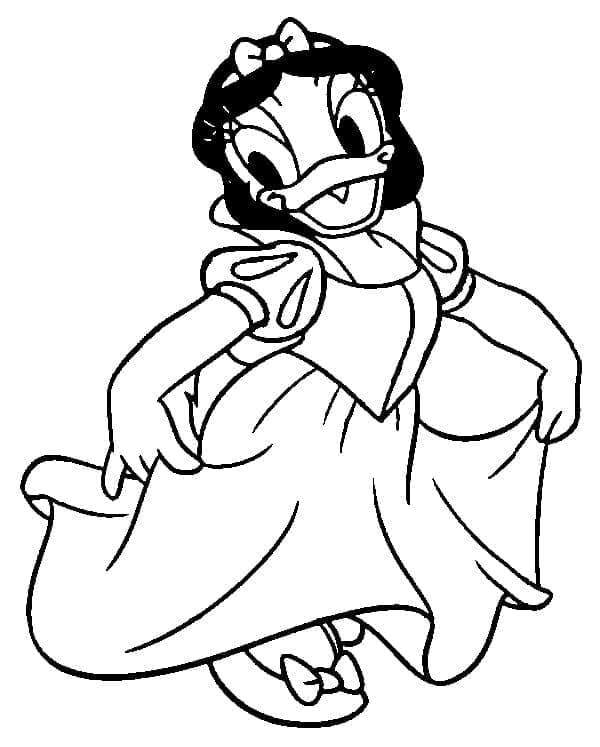 Daisy Duck Snow White