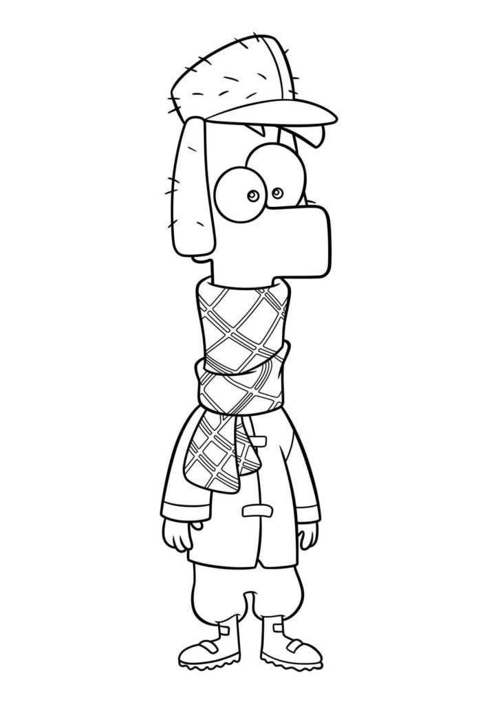 Ferb in Winter