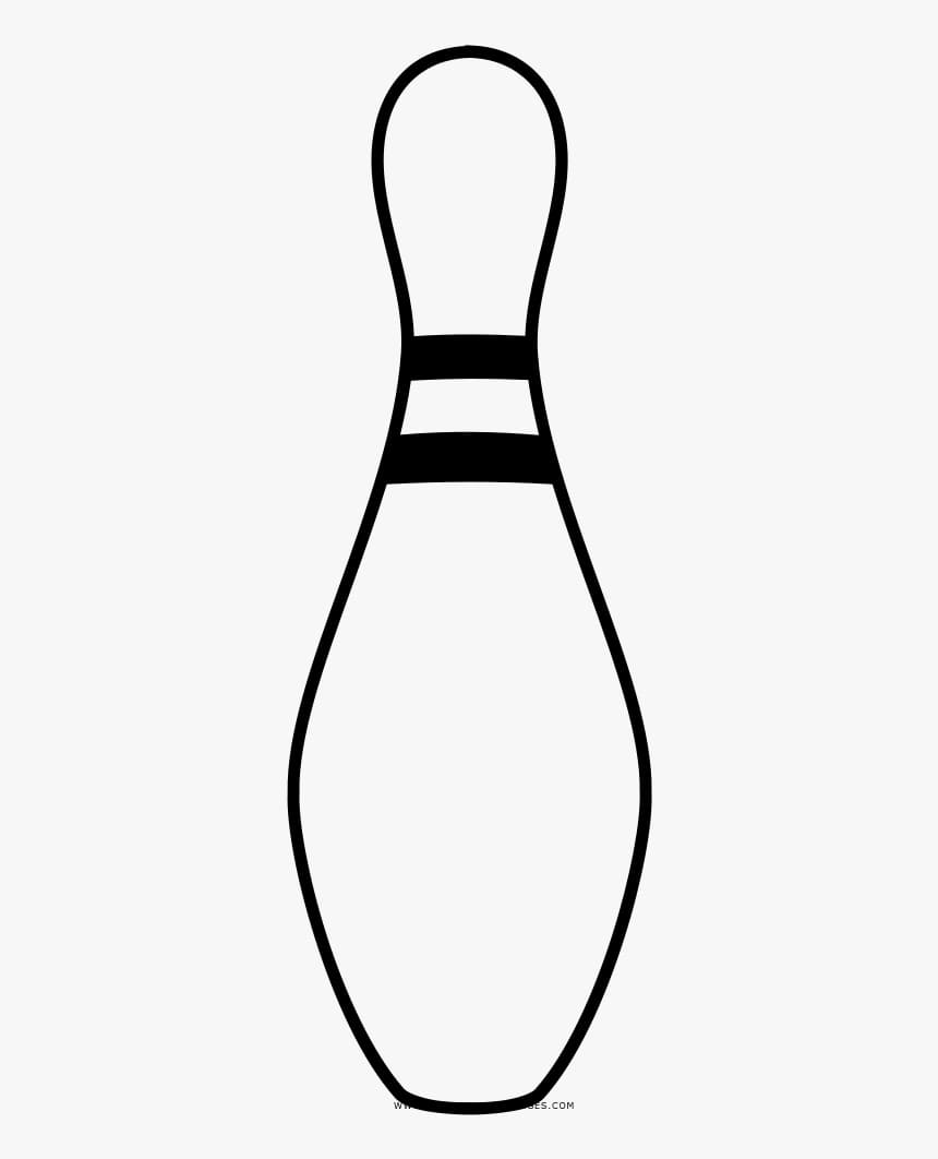 Free Printable Bowling Pin coloring page - Download, Print or Color ...
