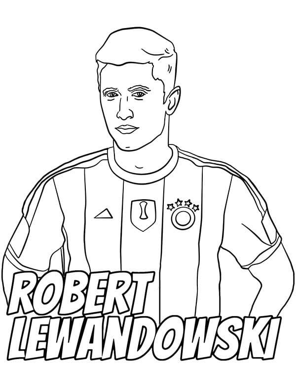 Free Printable Robert Lewandowski