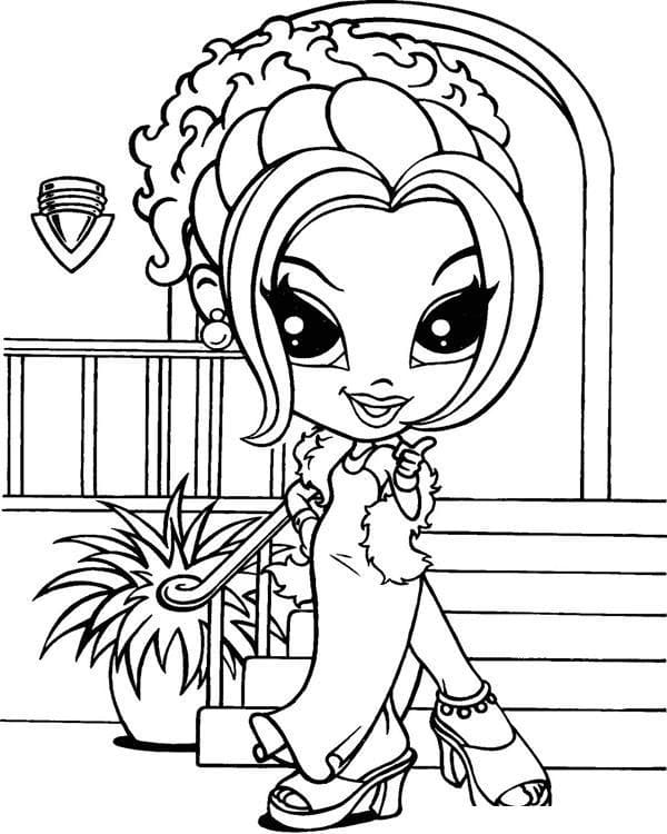Gorgeous Lisa Frank coloring page - Download, Print or Color Online for ...