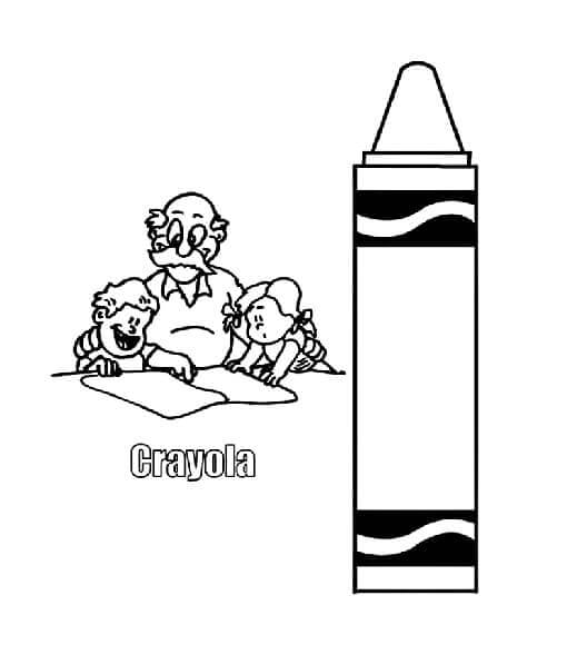 Grandfather Teaches Grandchildren To Draw