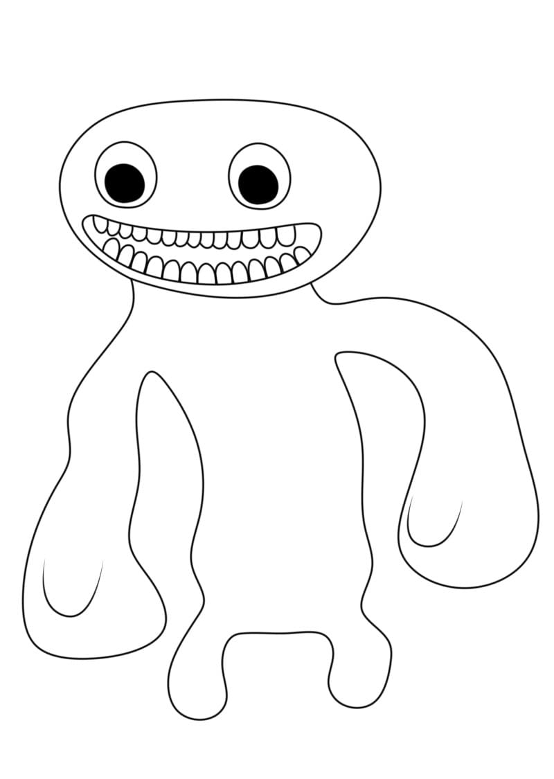 Jumbo Josh 01 from Garten of Banban coloring page