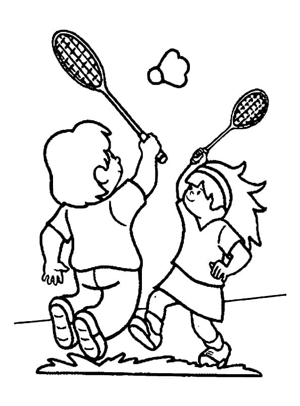 play badminton
