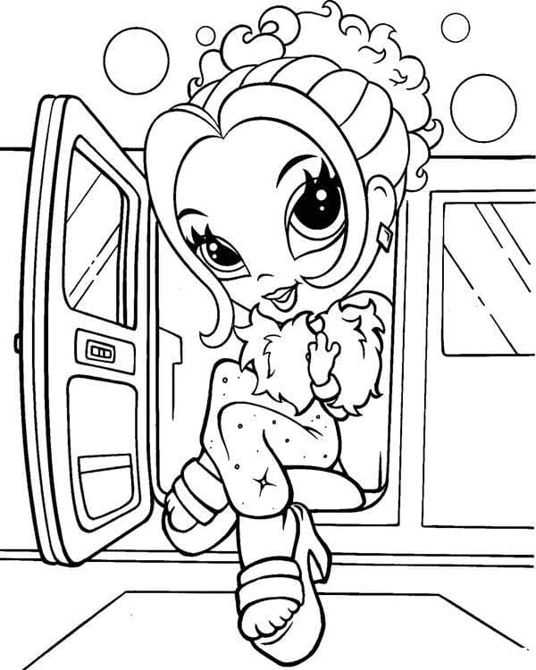 Lovely Lisa Frank coloring page - Download, Print or Color Online for Free