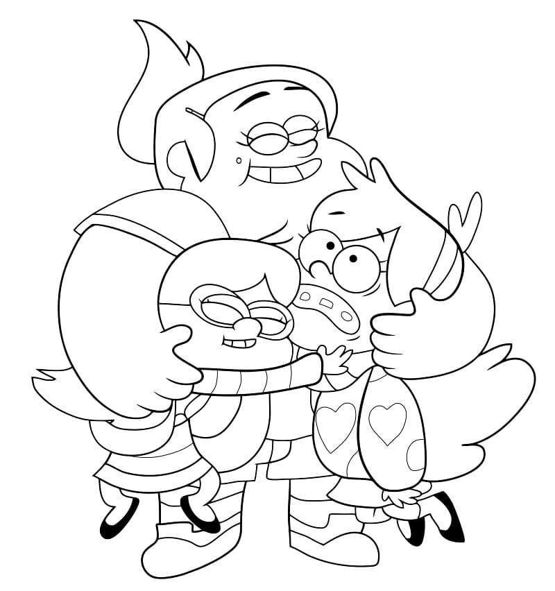 Mabel, Grenda and Candy Chiu