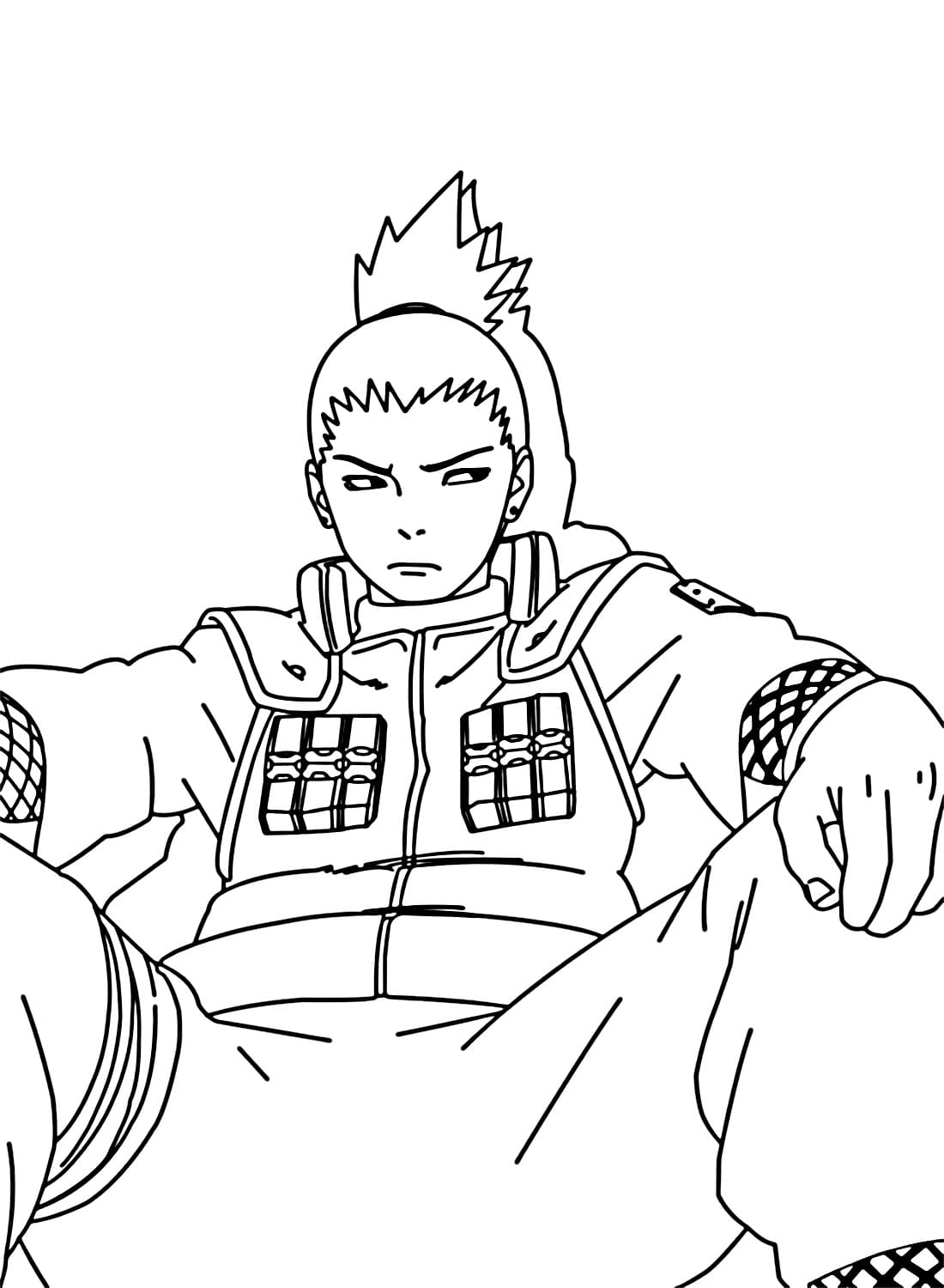 Nara Shikamaru Free Printable