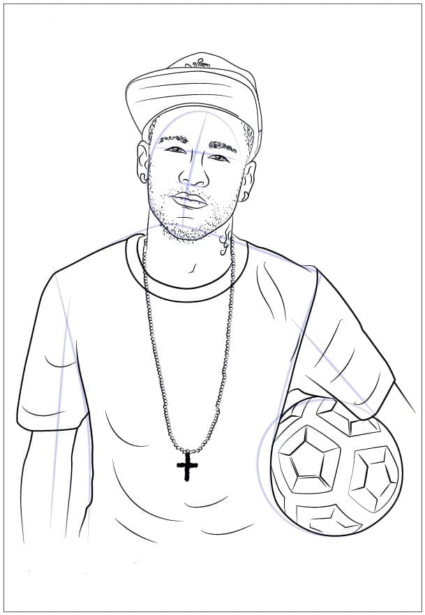 Neymar Free Printable