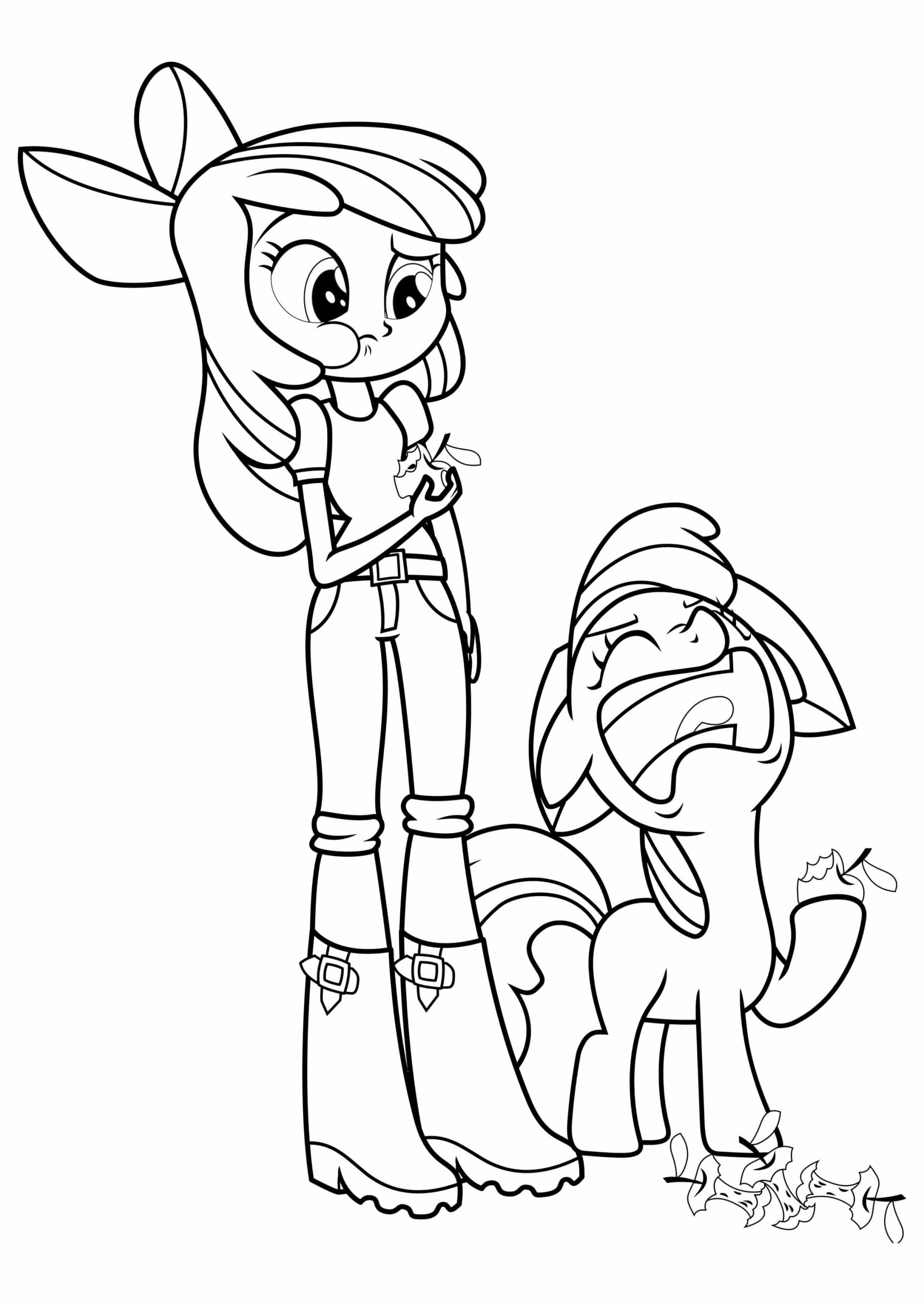 Pony Is Very Nervous That He Only Got Episodes coloring page