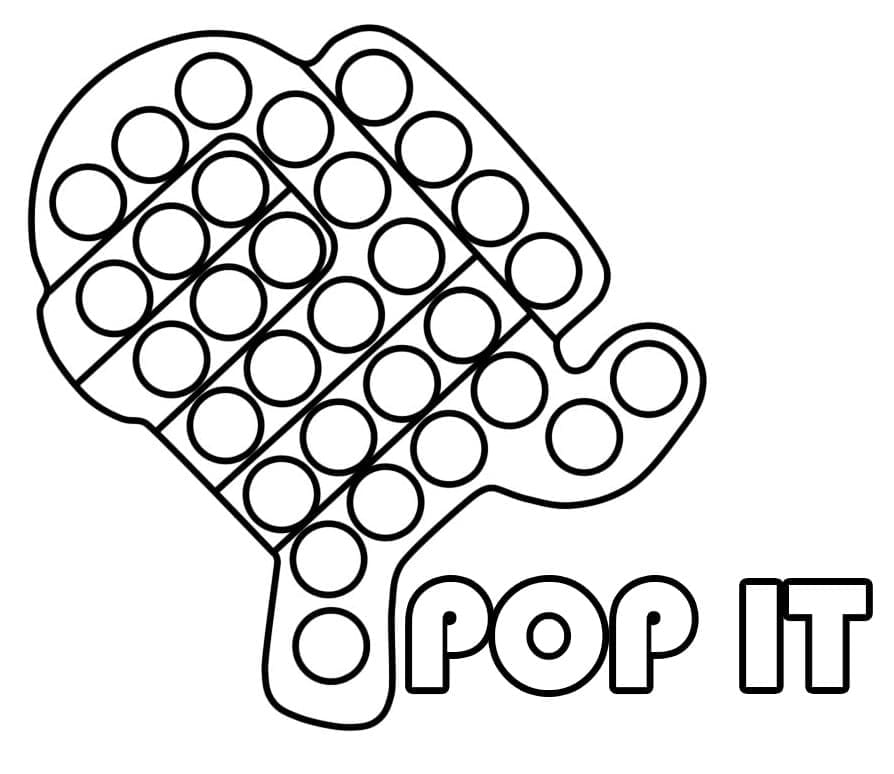 among us pop it coloring pages