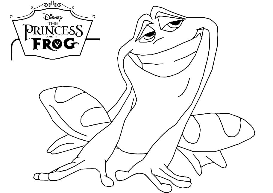 Prince Naveen coloring page - Download, Print or Color Online for Free