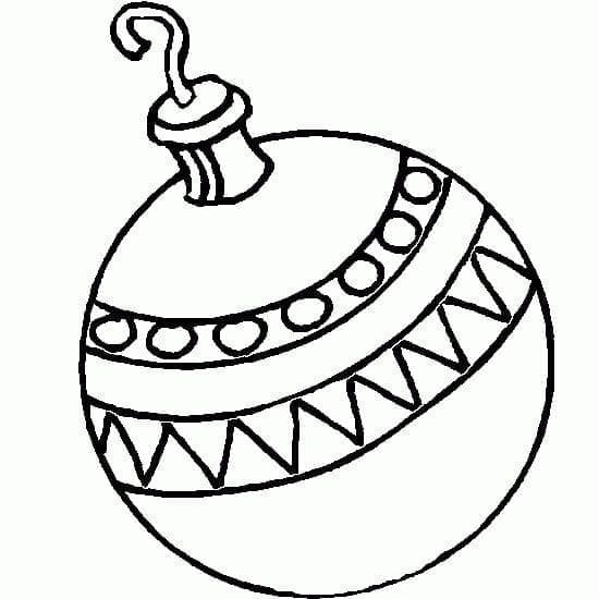 Print Christmas Ornament