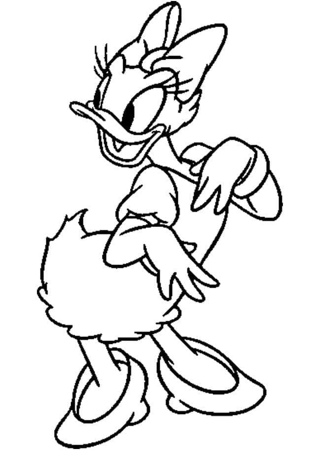 Print Daisy Duck