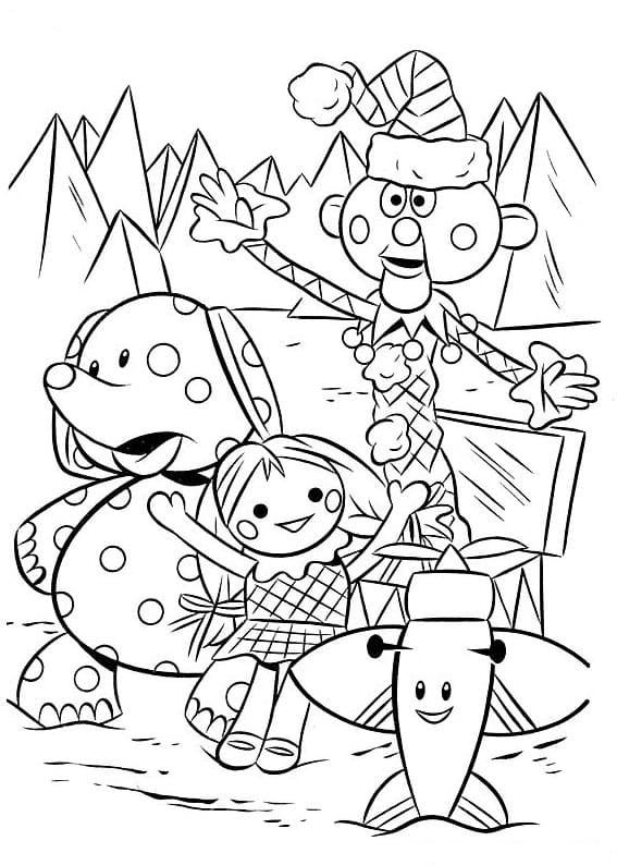 Rudolph coloring pages - ColoringLib