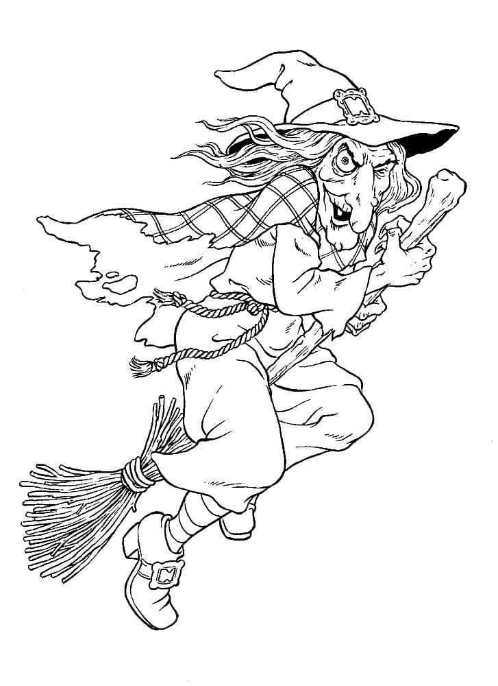 Printable Evil Witch