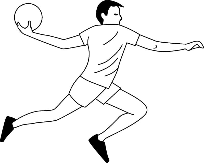 Printable Handball