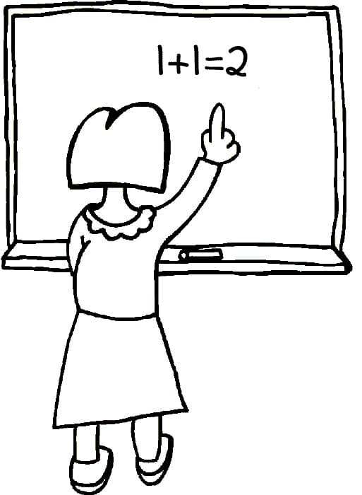 coloring pages teaching multiplication