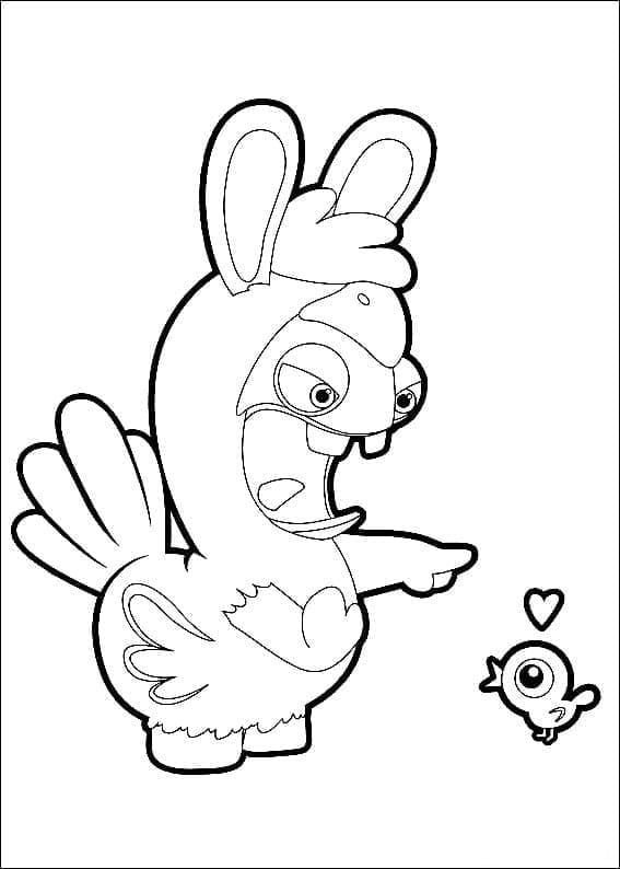 Raving Rabbids Evil coloring page - Download, Print or Color Online for ...