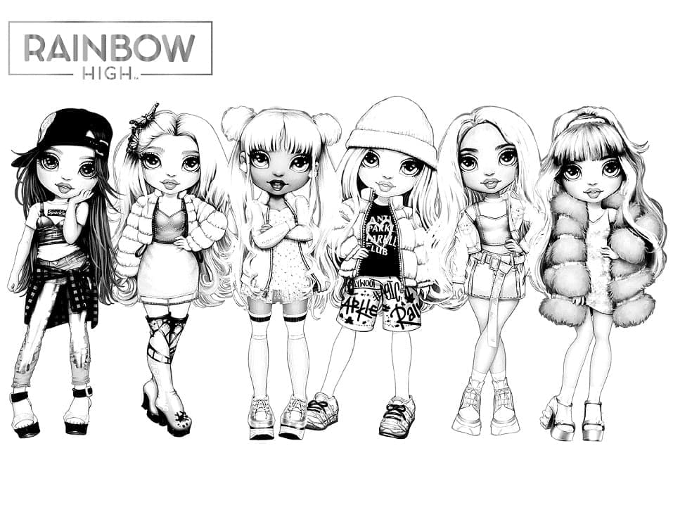 Rainbow High Series 1 Dolls