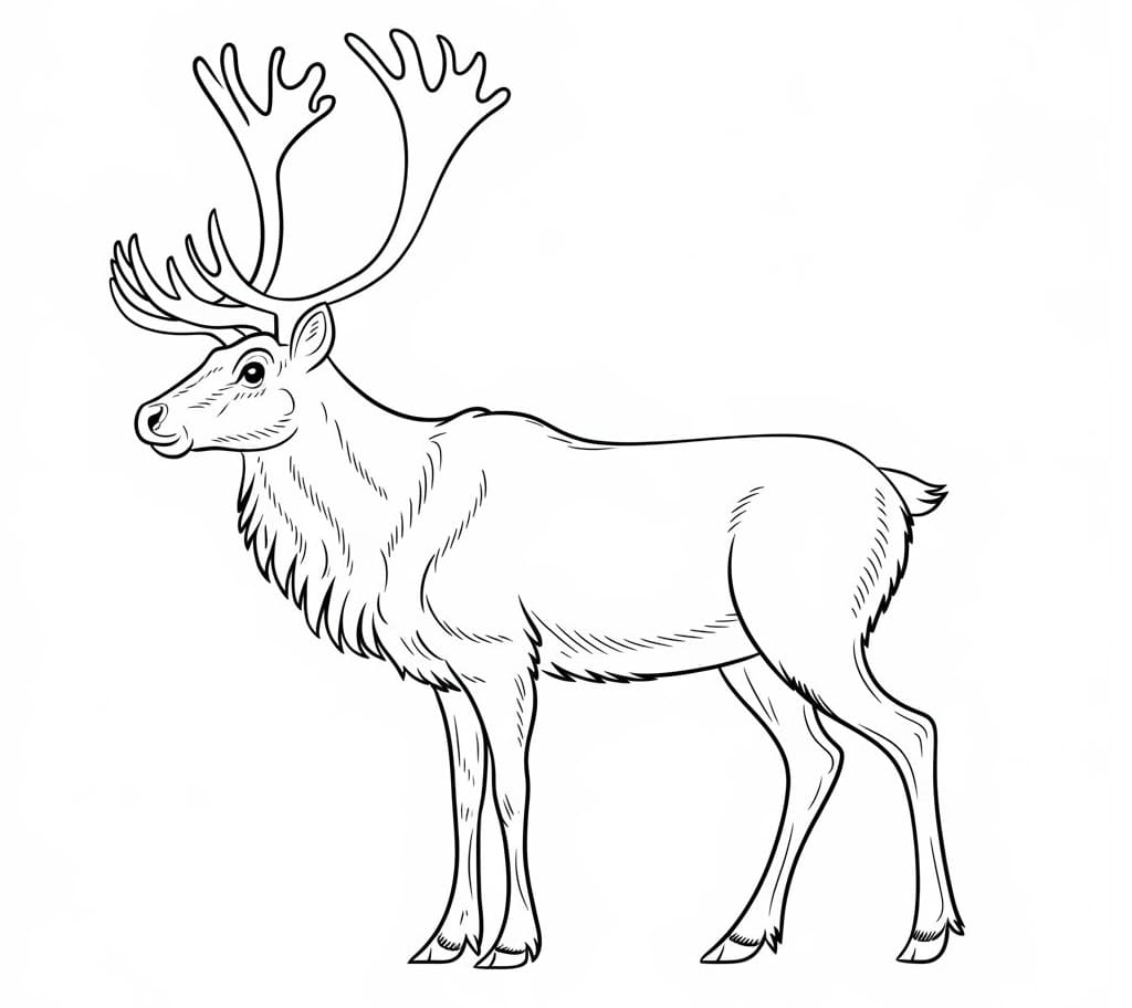 Realistic Reindeer