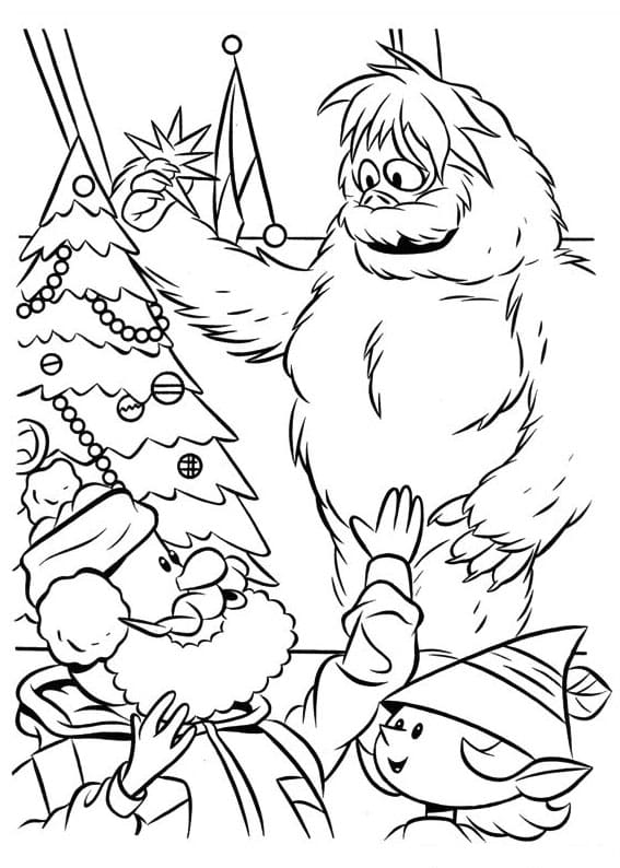 Rudolph – Sheet 8 coloring page