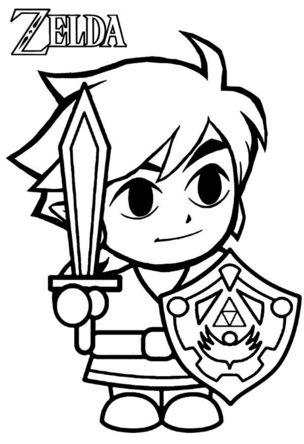 Small But Brave Warrior coloring page