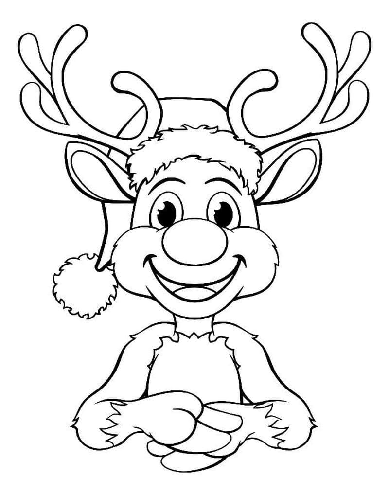 Smiling Reindeer