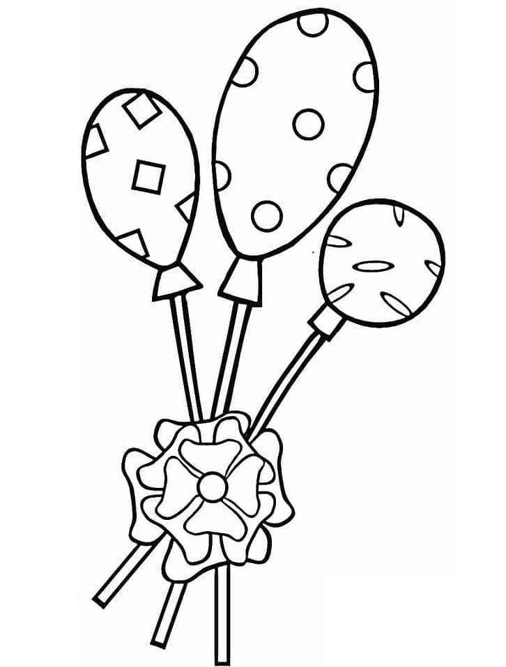 Sweet Lollipops coloring page