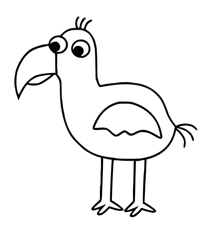 Tarta Bird in Garten of Banban Chapter 3 coloring page