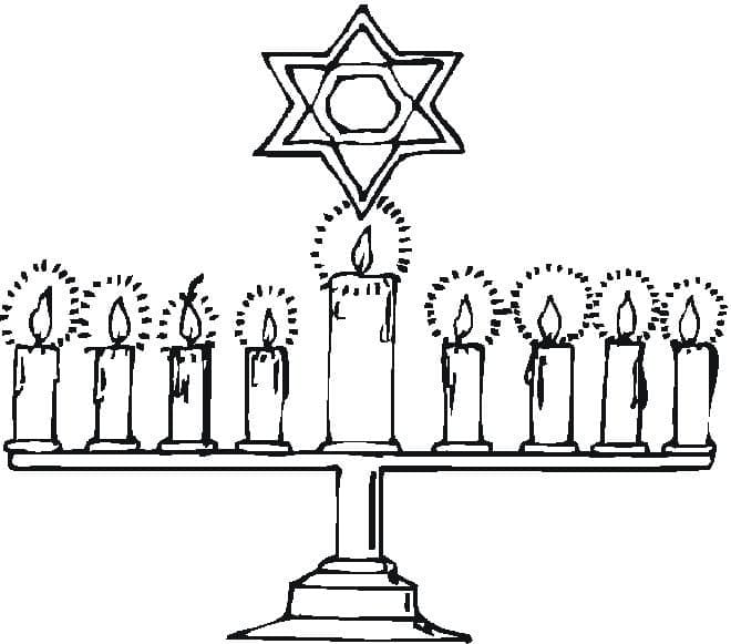 The Jewish Festival Hanukkah