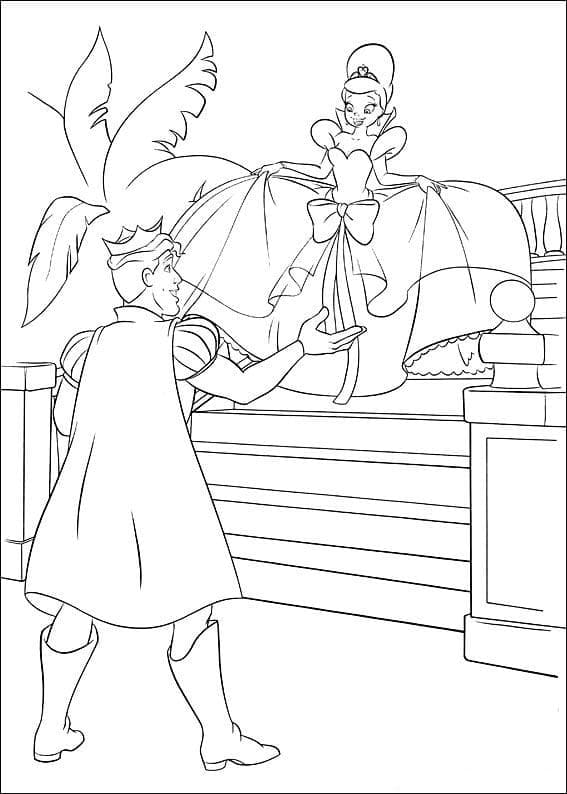 The Princess and the Frog Free For Kids coloring page