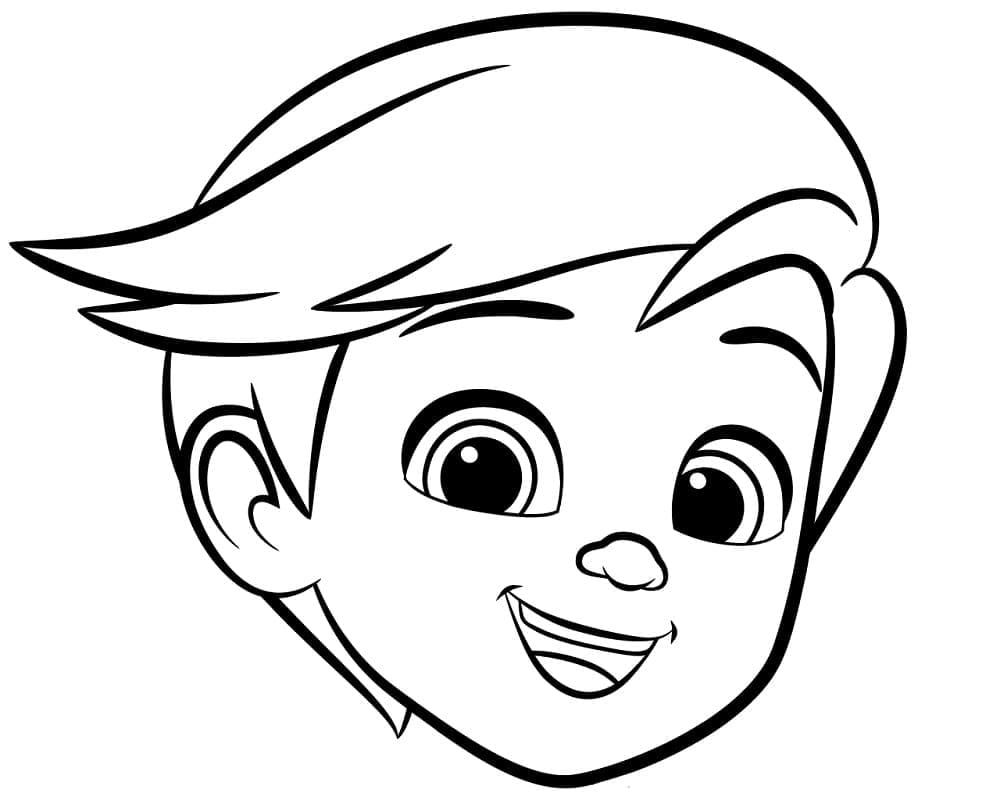 Timothy from Boss Baby coloring page