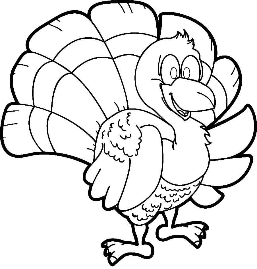 turkey coloring sheets to print