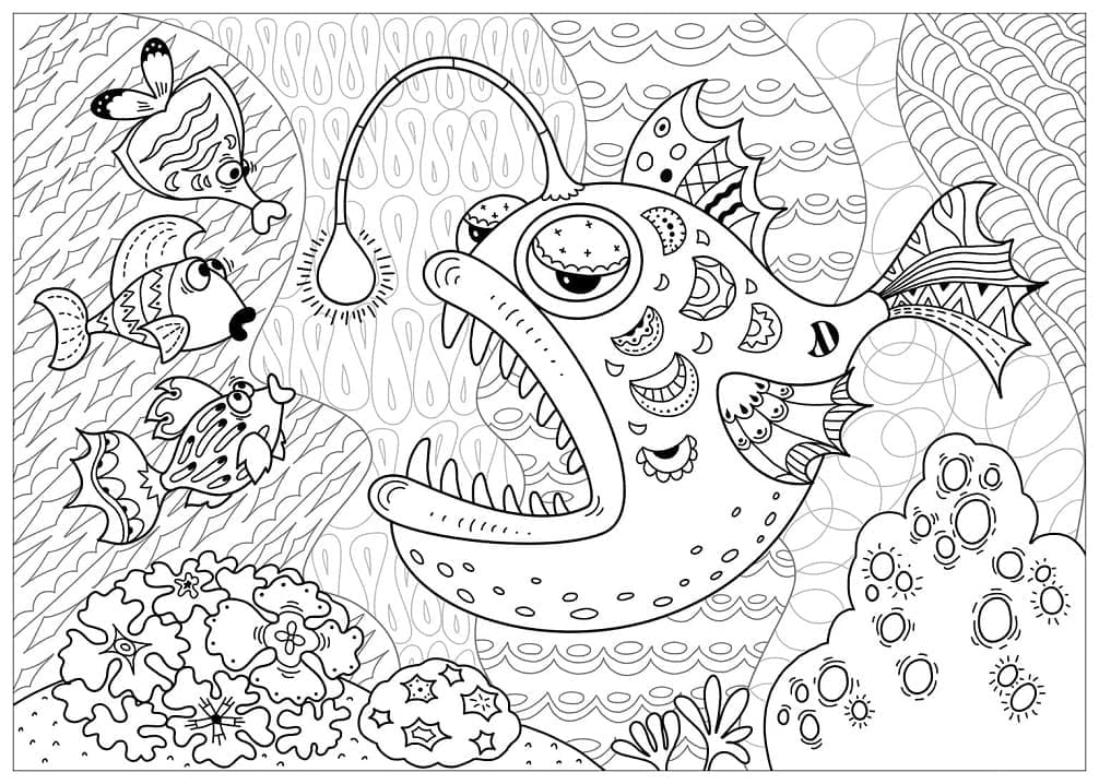 Under the Sea coloring page