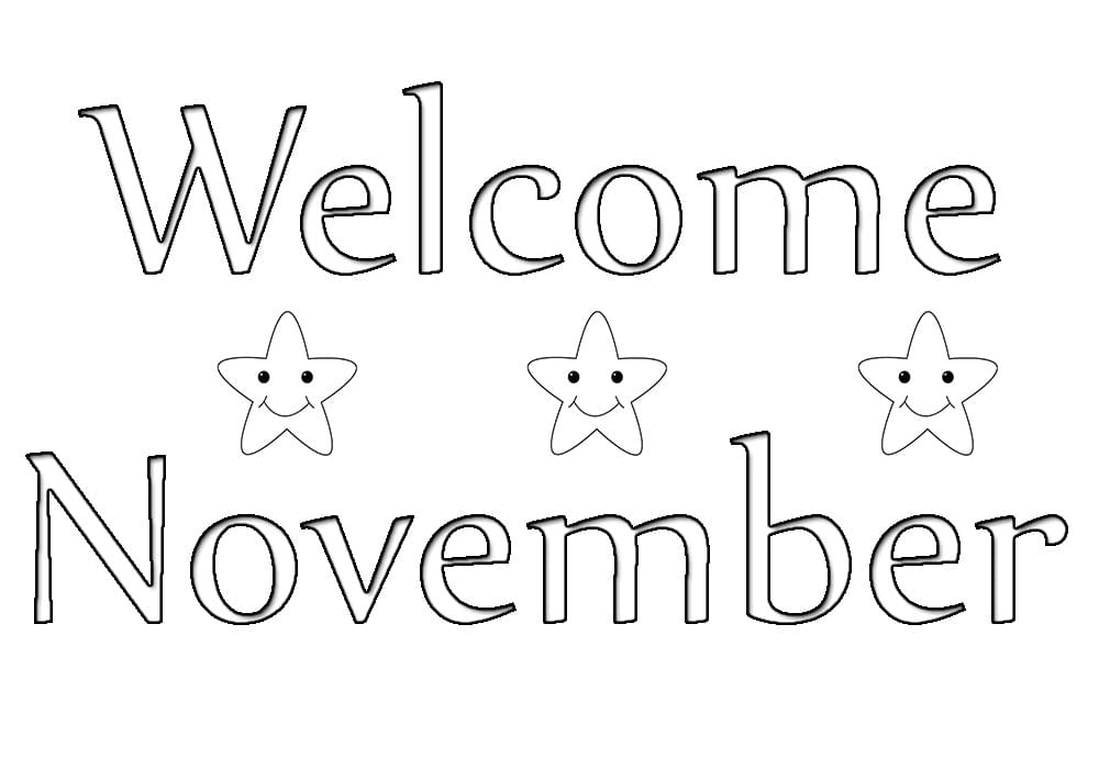 Welcome November