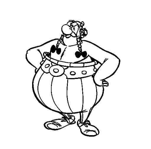 Drawing Obelix