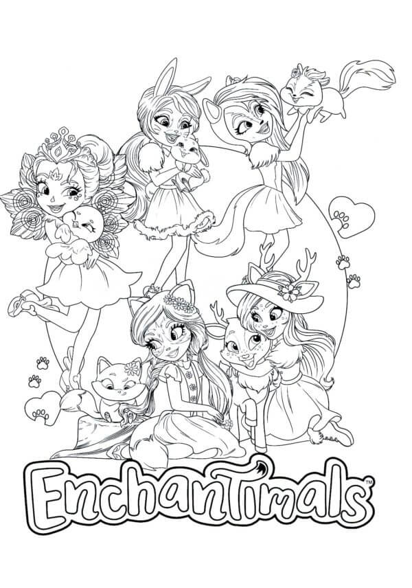 Enchantimals Are Fabulous Friends Who Take Care Of Their Favorite Animals