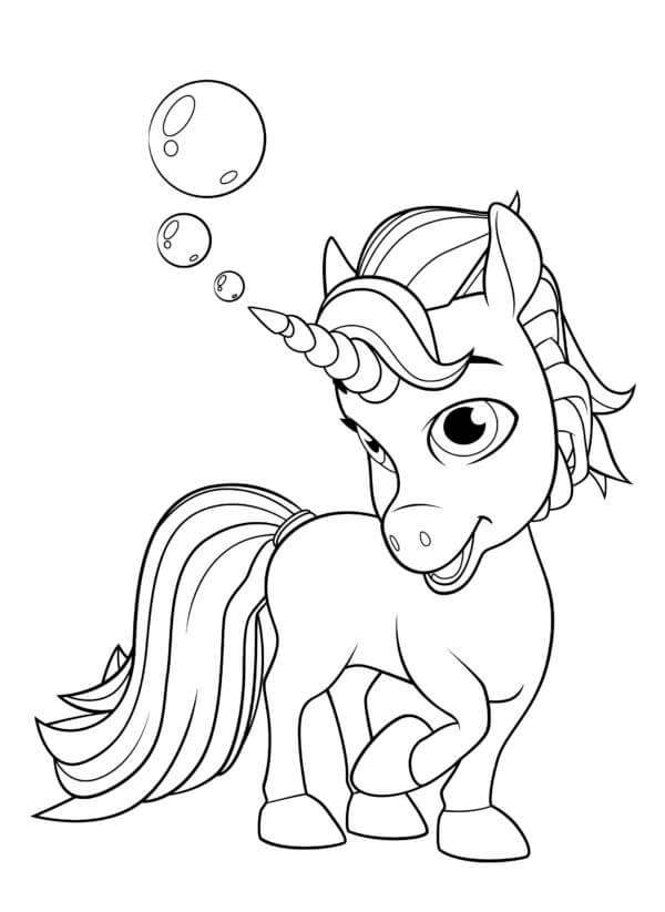 Floff coloring page