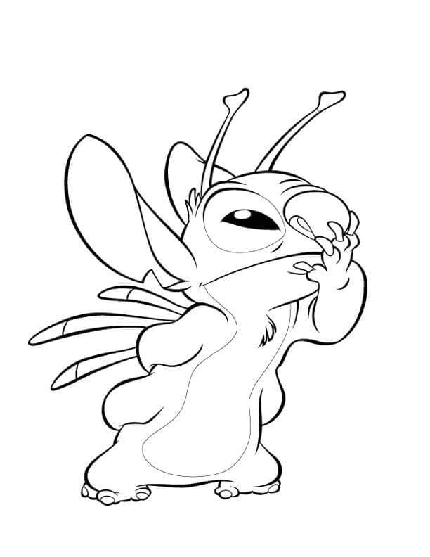 Stitch Free Graphics coloring page - Download, Print or Color