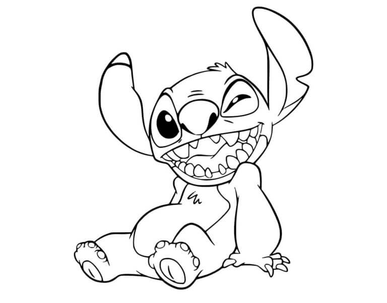 Fun Stitch coloring page - Download, Print or Color Online for Free