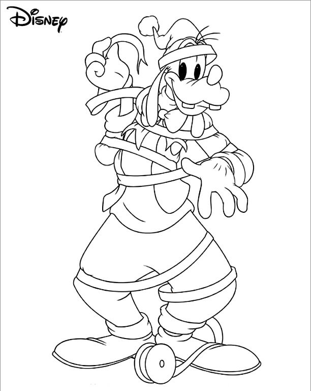 Goofy Free Images coloring page