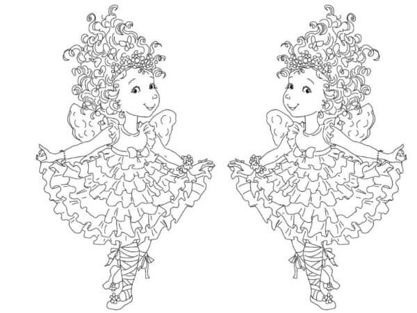 Gorgeous lady In A Dress coloring page